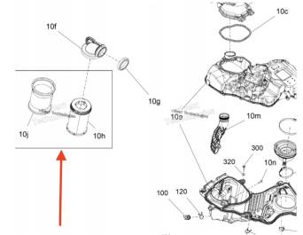 FILTR POWIETRZA OUTLANDER 1000 2025  703501249