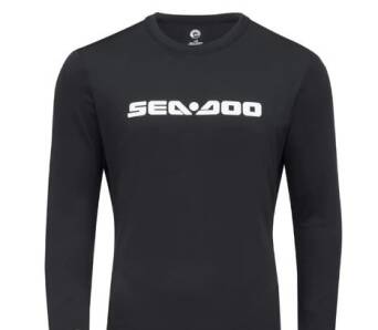 BLUZKA SEA-DOO MEN'S RASHGUARD SIGNATURE BLACK M