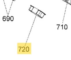 PIERŚCIEŃ USZCZELNIAJĄCY KIEROWNICY BRP 277001741