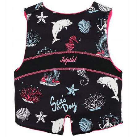 KAMIZELKA JP CAUSE TEEN NEO VEST BLACK/PINK 8-10 L