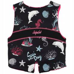 KAMIZELKA JP CAUSE TEEN NEO VEST BLACK/PINK 8-10 L
