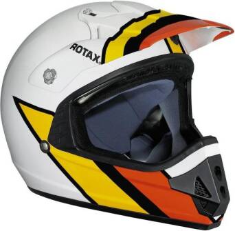 KASK BRP CAN-AM TEAM CROSS white/yellow/red roz.L
