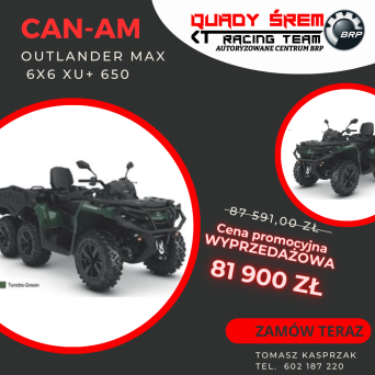 Can-Am Outlander MAX 6X6 XU+ 650 T 2024