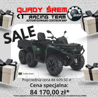 Can-Am Outlander MAX 6X6 XU+ 650 T 2024