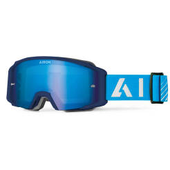 GOGLE AIROH  BLAST XR1 BLUE MATT BLUE MIRRORED