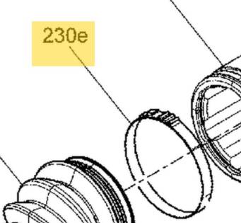 OPASKA ZACISKOWA BRP UKŁADU CHŁODZENIA 420853143