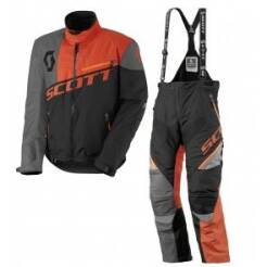 KOMPLET ODZIEŻY SCOTT COMP PRO BLACK/ORANGE ROZ.S