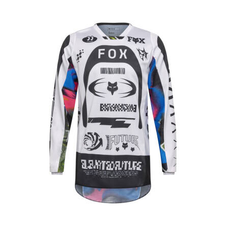 BLUZA FOX 180 IMAGE COSMO WHITE/BLACK M 