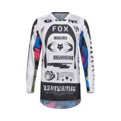 BLUZA FOX 180 IMAGE COSMO WHITE/BLACK M 