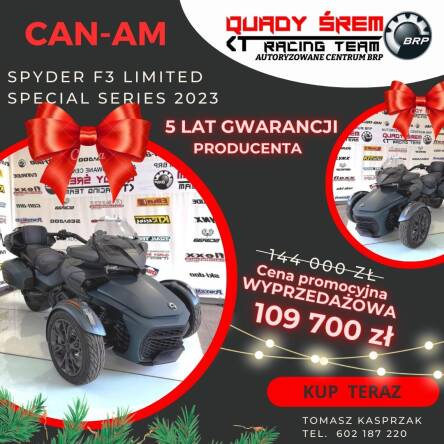 Can-Am SPYDER F3 LIMITED SPECIAL SERIES 2023