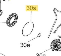 USZCZELNIACZ BRP DYFRA PRZÓD NA WAŁ 705401615