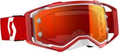 GOGLE SCOTT PROSPECT WHITE/RED/ORANGE CHROM