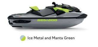 Sea-Doo RXP-X RS 325 Ice Metal/ Manta Green 2025