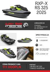 Sea-Doo RXP-X RS 325 Ice Metal/ Manta Green 2025