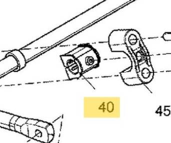 OBEJMA STABILIZATORA TYŁ MAVERICK 706002302