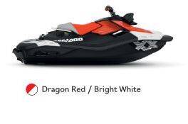 Sea-Doo Spark 1UP Trixx 90 White/ Dragon Red 2025 