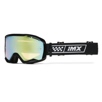 GOGLE IMX ENDURANCE RACE BLACK GLOSS/WHITE