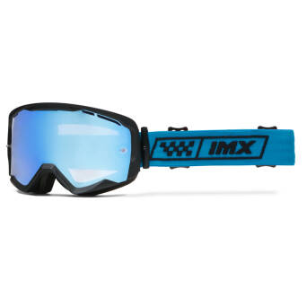 GOGLE IMX ENDURANCE RACE BLACK MATT/BLUE