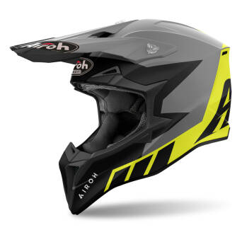 KASK AIROH WRAAAP RELOADED YELLOW MATT L 