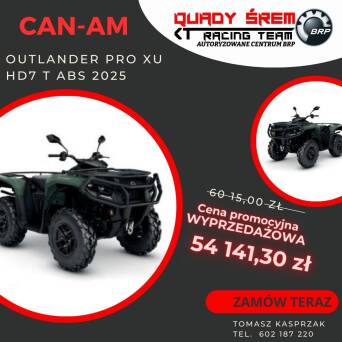 Can-Am Outlander PRO XU HD7 T ABS 2025