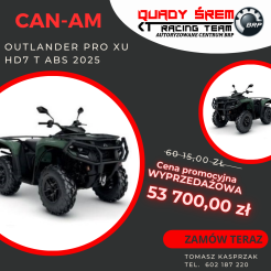 Can-Am Outlander PRO XU HD7 T ABS 2025