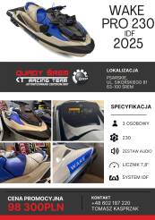 Sea-Doo Wake Pro 230 (Tech Package) Sand/ Dazzling Blue 2025
