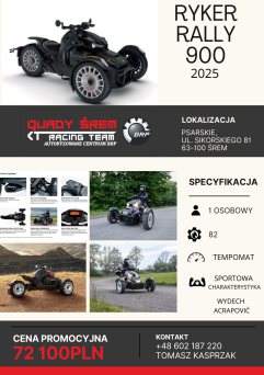Can-Am Ryker Rally 900 ACE 2025