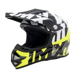 KASK IMX JUNIOR BLACK/WHITE/FLO YELLOW YM