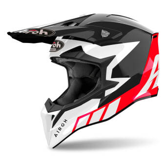 KASK AIROH WRAAAP RELOADED RED GLOSS L 