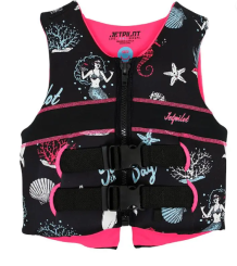 JETPILOT YOUTH NEO KAMIZELKA BLACK/PINK 168CM 