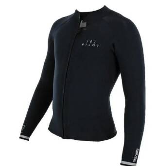 JETPILOT FLIGHT 2X2 LS FZ JACKET BLACK L 