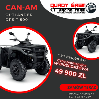 Can-Am Outlander DPS T 500 Granite Gray 2024