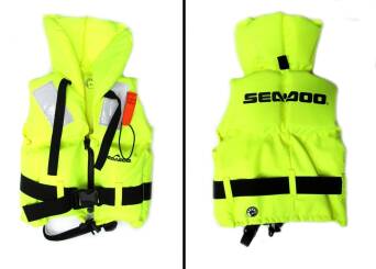 KAMIZELKA SEA-DOO KIDS SANDSEA 2858410426 S YELLOW