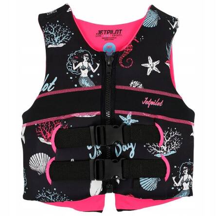 KAMIZELKA JP CAUSE TEEN NEO VEST BLACK/PINK 12-14