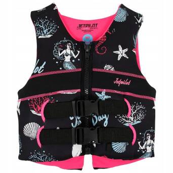 KAMIZELKA JP CAUSE TEEN NEO VEST BLACK/PINK 12-14