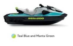 Sea-Doo GTI SE 170 Teal Blue/ Manta Green 2025