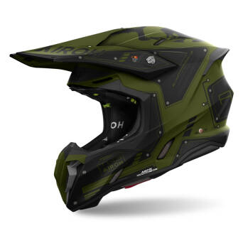KASK AIROH TWIST 3 MILITARY MATT XL
