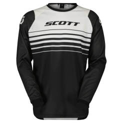 SCOTT BLUZA JERSEY EVO SWAP BLACK/WHITE M 