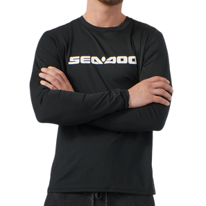 BLUZKA SEA-DOO MEN'S RASHGUARD SIGNATURE BLACK S