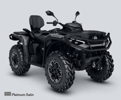 Can-am Outlander MAX PRO XU T HD10 Platinum Silver Satin 2026