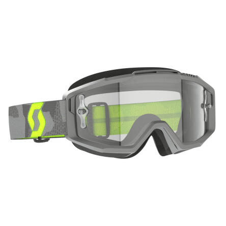 SCOTT GOGLE SPLIT OTG GREY/NEON YELLOW/CLEAR WORKS