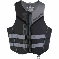 KAMIZELKA  SEA-DOO MEN'S FREEDOM BLACK ROZ. 3XL