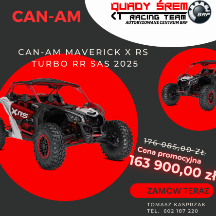 Can-Am Maverick X RS Turbo RR SAS 2025
