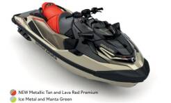 Sea-Doo RXT-X RS 325 (Tech Package) Metallic Tan/ Lava Red 2025