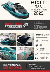 Sea-Doo GTX LTD 325 iDF (Tech Package) Teal Metallic 2025