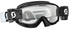 GOGLE SCOTT SPLIT OTG WFS BLACK/WHITE CLEAR WORKS