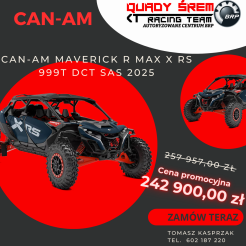 Can-Am Maverick R MAX X RS 999T DCT SAS 2025