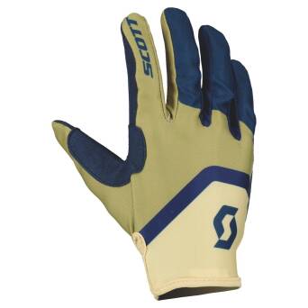 SCOTT RĘKAWICE GLOVE 350 TACK EVO BEIGE/BLUE 2XL