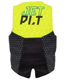 JETPILOT YOUTH NEO KAMIZELKA BLACK/YELLOW 168CM 