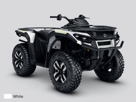 Can-am Outlander Electric White 2026